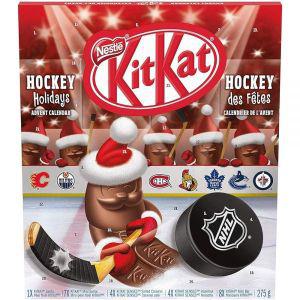 KITKAT 하키 홀리데이 NHL 어드벤트 캘린더 275g9.7온스 {캐나다에서 수입}