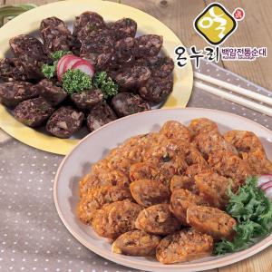 [백암전통순대] 고기순대1kg + 김치순대 1kg