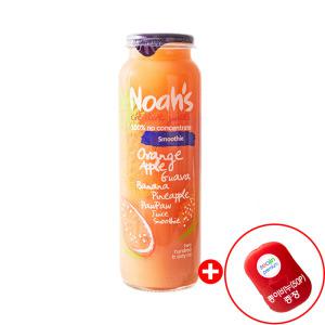 노아주스 오렌지 구아바 포포열매(병) 260ml 12개 +종이비누50P