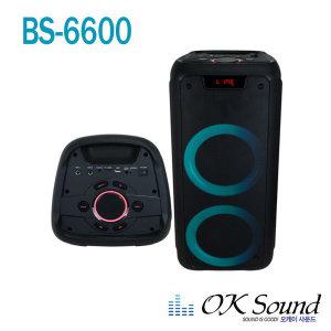 KANALS 카날스 BS-6600 충전형앰프 버스킹앰프 블루투스 일체형