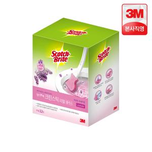 3M 크린스틱 향기톡톡 변기청소 플러스 리필 12P 라벤더