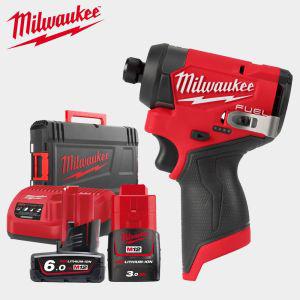 [MILWAUKEE] 밀워키 12V / 6.0AH & 3.0AH FUEL 임팩트 드라이버(GEN3) M12 FID2-632X (019601216)