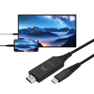 메이텍 타입C HDMI 미러링 케이블 2M 핸드폰 TV전송