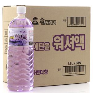 산도깨비 에탄올 워셔액 라벤더향 1.8L 식물성 에탄올,4계절 사용가능,탁월한 세정력,성애제거