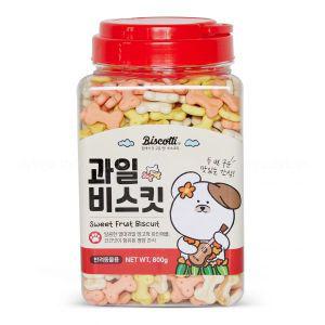 비스코티 애견 비스켓 과일 800g 1개