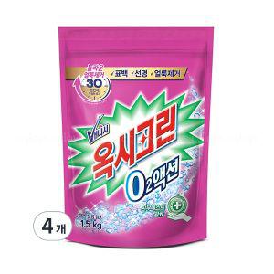 옥시크린 오투액션 분말형 1.5kg 4개