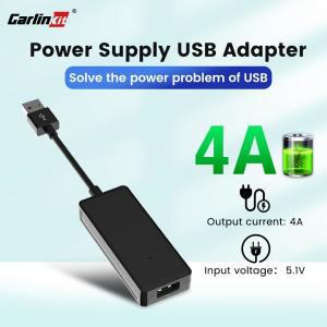 카링킷 CarlinKit 전원 공급 장치 박스 USB 4A 자동차 Carlinkit 장치와 함께 작동