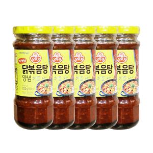 오뚜기 닭볶음탕 양념 235g 5개 갈비찜 해물찜