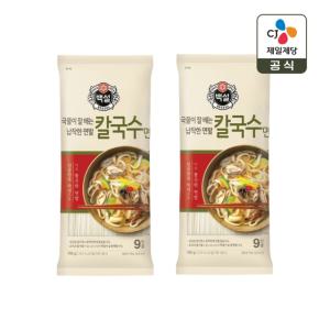 백설 칼국수면 900g x2개