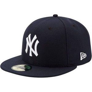 뉴에라 New Era 59FIFTY 팀 컬러 어센틱 컬렉션 필드 게임 캡 모자 (as1, 숫자, 숫자_7_and_3_쿼터, 뉴욕