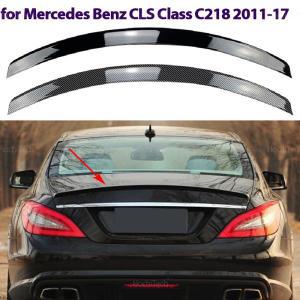 메르세데스 벤츠 CLS 클래스 C218 세단 2011-2017 용 자동차 리어 스포일러 스플리터, 루프 윙 테일 윈도우