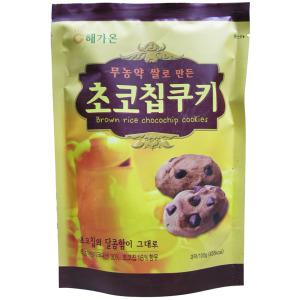 리리식품 리리 무농약 쌀로 만든 초코칩쿠키 100g 이강산닷컴