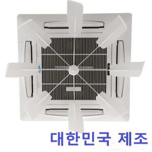 시스템에어컨 바람막이 공기순환팬 에어컨실링팬 무동력팬 에어팬