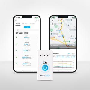 IO180-OH 인포카 자동차 스캐너 진단기 OBD2 ELM327 Android iOS 동시지원