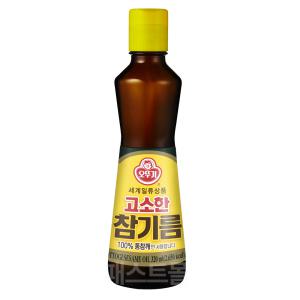 오뚜기 고소한 참기름(병) 320ml