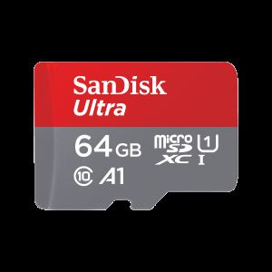 샌디스크 마이크로 SD카드 울트라 Class10 A1 64GB