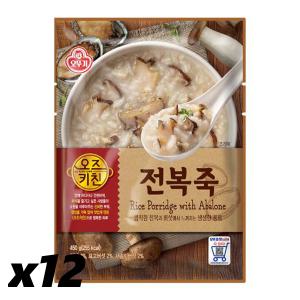 오뚜기 오즈키친 전복죽 450g x12개 /