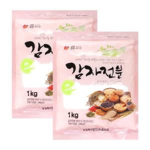 류씨네 감자전분 (국내산) [1kg+1kg]