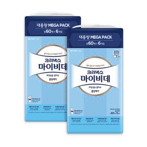 (코스트코 직배송) 크리넥스 마이비데 캡형60매x 6 x 2팩Kleenex Toilet Wipes 60ct x 6 x 2