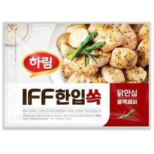 하림 (신선) IFF 한입쏙 닭안심 블랙페퍼 간편요리 샐러드 800g 1개