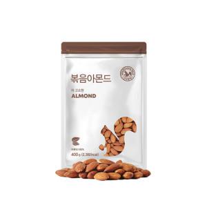 산과들에 24년산 볶음아몬드, 400g, 2개