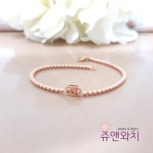 쥬앤와치 14k 18k여성팔찌 샤넨볼팔찌