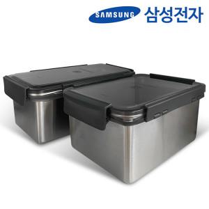 삼성 전자 메탈 쿨링 스텐 김치통 11.2L RA-KSCRQ57M