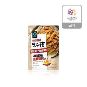 [기타]청정원 안주야 먹태열풍 매콤불닭맛 25g x 5개