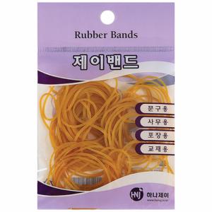 고무밴드 노란 고무줄 500밴드  Rubber Band