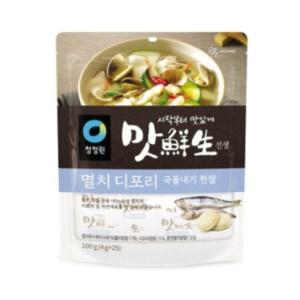 대상 청정원 맛선생 멸치디포리 국물내기한알 100G(4GX25입)