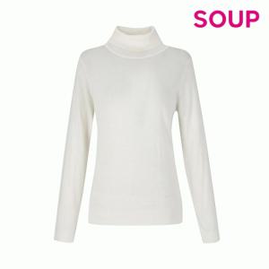 [SOUP] 턴업 목폴라 스웨터_S SZBLK34