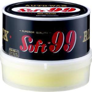 SOFT99 왁스 소프트 99 블랙 250g 스폰지 00120 자동차 코팅 보호 및 연마