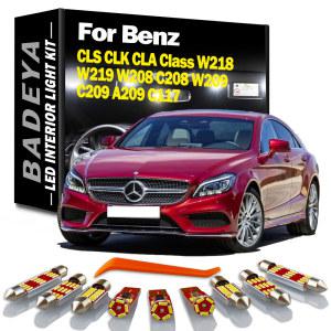 BADEYA Canbus 자동차 LED 인테리어 조명 키트 메르세데스 벤츠 CLS CLK CLA 클래스 W218 W219 W208 C208 W209 C209 A209 C117 Led 전구