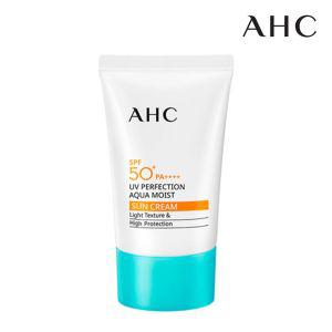 AHC 아쿠아 UV퍼펙션 모이스트 선크림 50ml 선크림 썬스틱 선스틱 썬크림 선케어