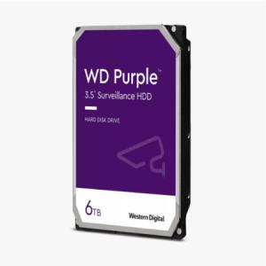 WD 6TB HDD 웨스턴디지털 퍼플 정품 WD63PURZ 3년보증