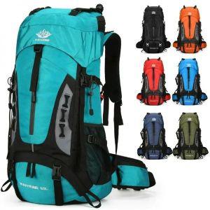 백패킹배낭 가벼운 활동성 가방 트레킹 경량 대형 착용감 60L Camping Backpack Men's Travel Bag Climbing