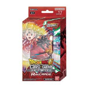 드래곤 볼 슈퍼 TCG 17 SD17 레드 레이지 스타터 덱