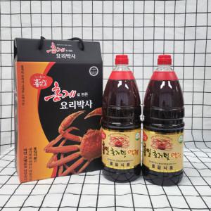 홍게 액젓 1.8리터 2통 편스토랑