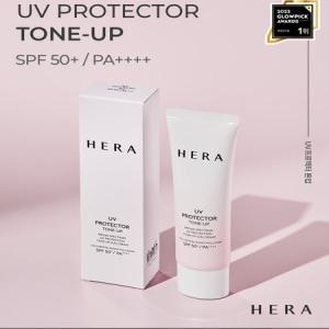 헤라 선크림 UV프로텍터 톤업 40ml SPF50+ PA++++ 썬크림.