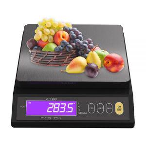 베이킹 저울 디지털 전자 체중계 완전 방수 충전식 LCD 스텐레스 측정 5kg 10kg