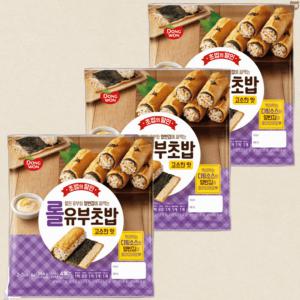 동원롤유부초밥 초밥의 달인 고소한맛 254g X 3개