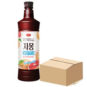 광야식품 자몽 아이스티 베이스 970ml x 15개 에이드