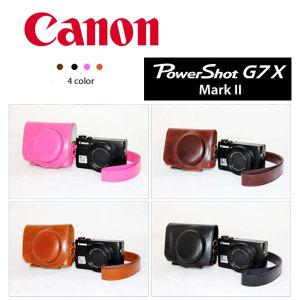 캐논 PowerShot G7X Mark2 케이스/마크2/G7X MK2/가죽