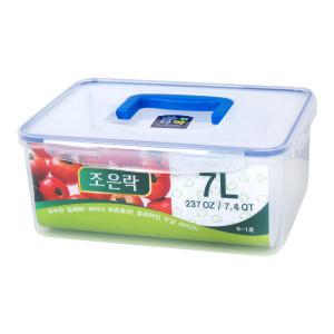 조은락 밀폐용기 투명(7L) 김치통 BN 보관용기 반찬통