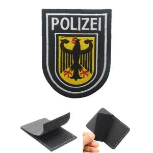 POLIZEI 쉴드 독일 경찰 독수리 패치 벨크로 germany 찍찍이 독일군