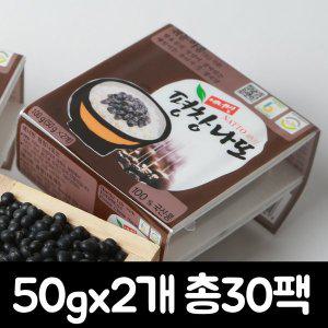 [기타]평창나또 쥐눈이콩나또 50g x 60개입