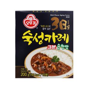 오뚜기 (3분) 3일 숙성카레 순한맛 200g 1개