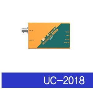 에이브이매트릭스 UC2018 SDI HDMI to USB 외장형 캡쳐카드 USB3.0 오디오입력가능