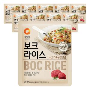 청정원 보크라이스 쇠고기, 24g, 10개