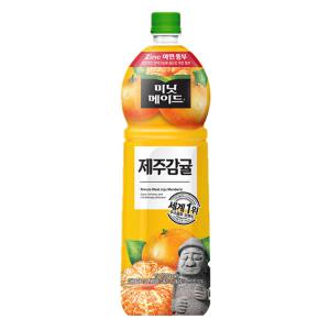 미닛메이드 제주감귤 1.5L 외 쥬스모음 포도 매실 알로에 수정과 망고 웰치스제로 코카콜라